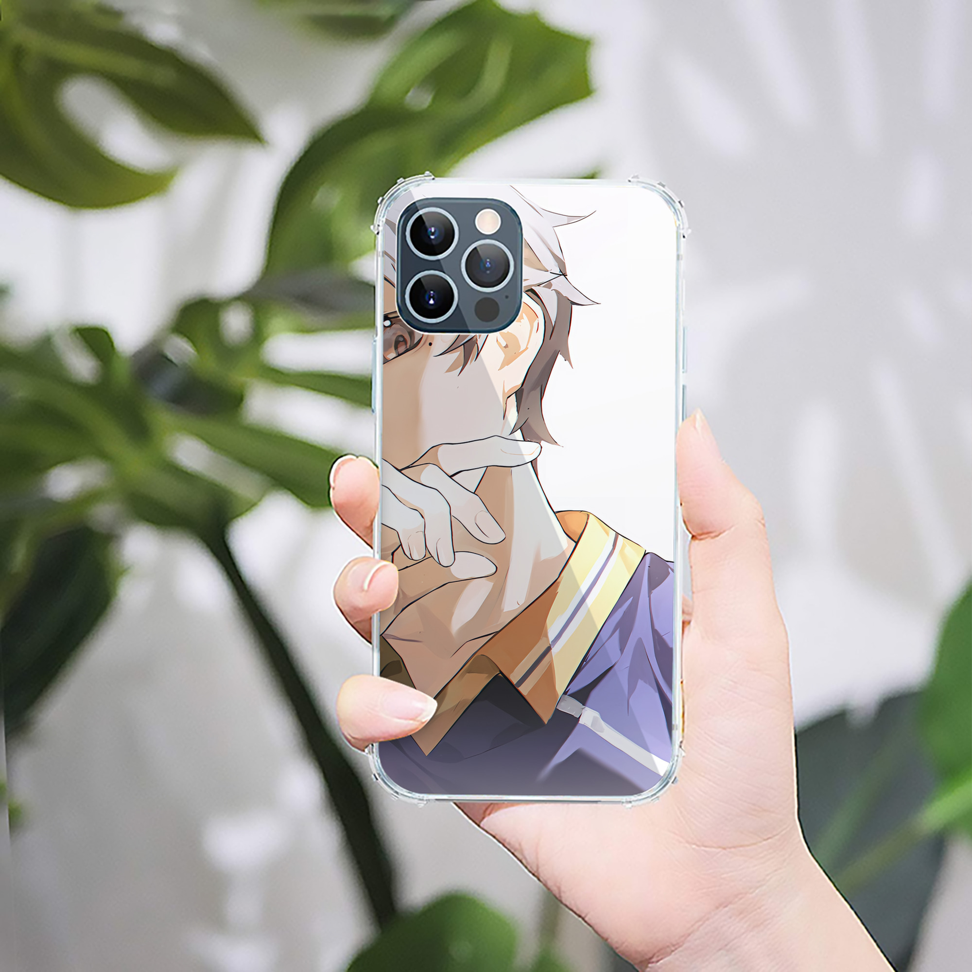 （画像用） ハイキュー!! Haikyu!! 【iPhone 12シリーズ対応】透明スマホケース（クリアソフトケース）